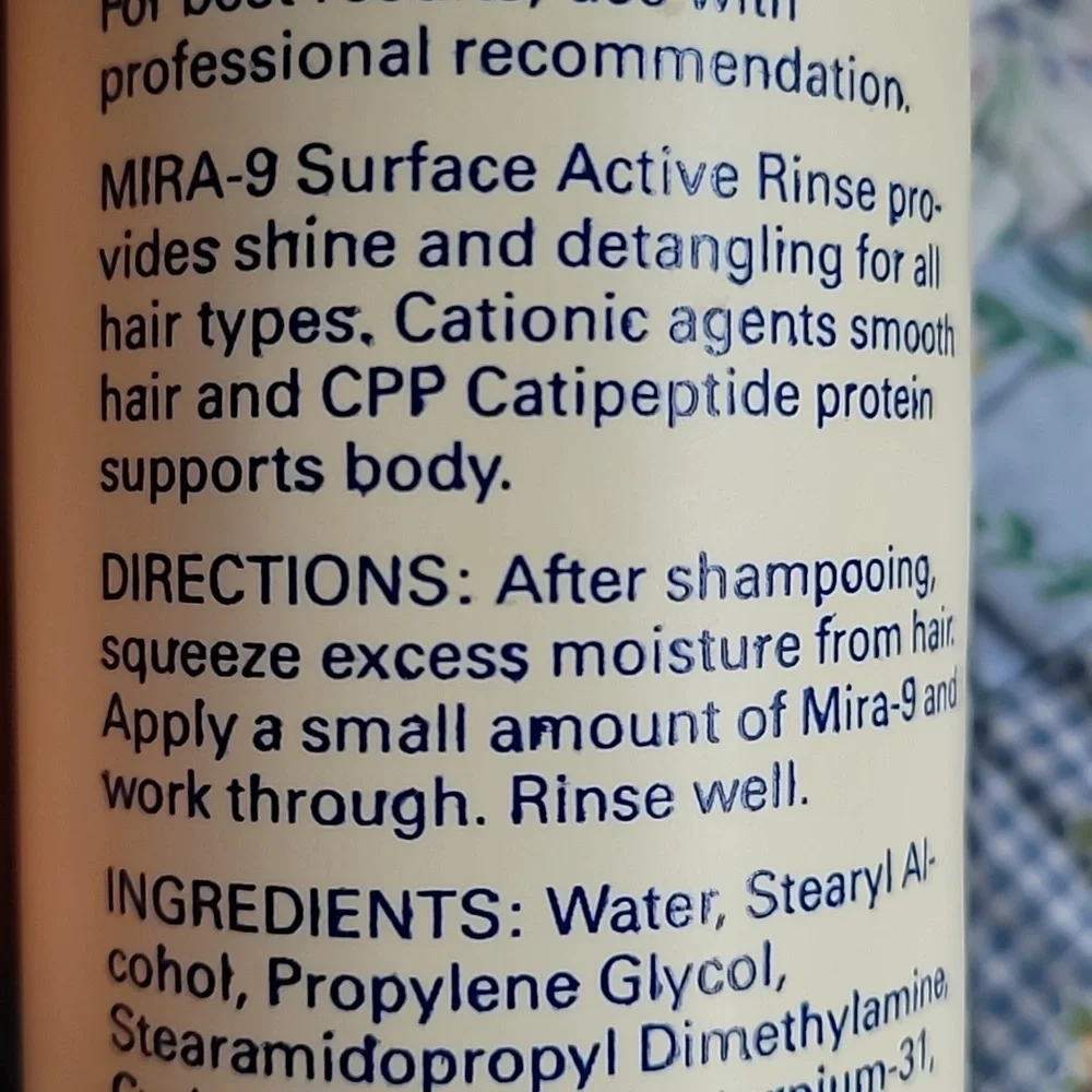 1985 Redken Surface Active Rinse